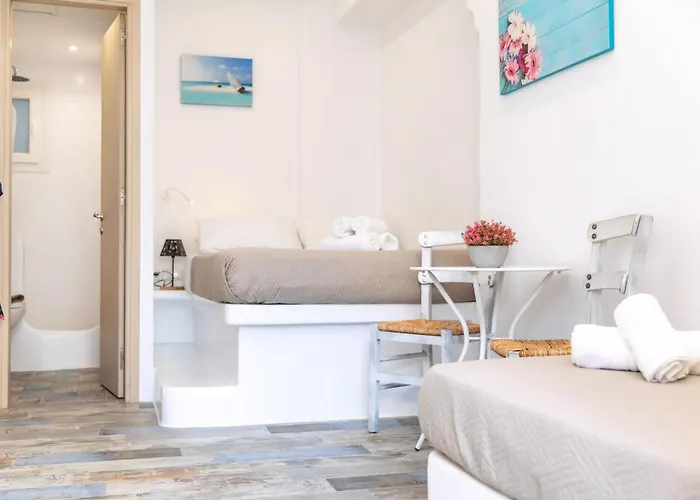 Villa Luxury Naxos Superior Triple 150m From Agios Georgios Center Saint George *