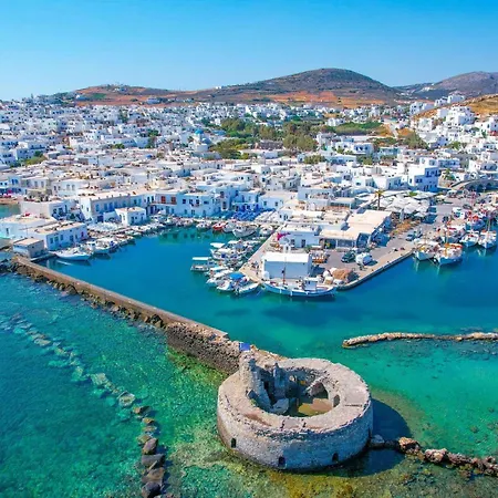 Luxury Naxos Superior Triple 150m From Agios Georgios