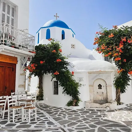 Villa Luxury Naxos Superior Triple 150m From Agios Georgios Naxos City