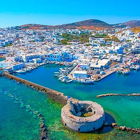 Vila Luxury Naxos Superior Triple 150m From Agios Georgios