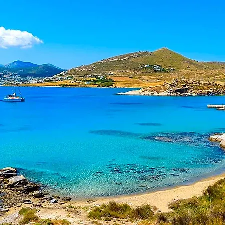 Luxury Naxos Superior Triple 150m From Agios Georgios Vila *