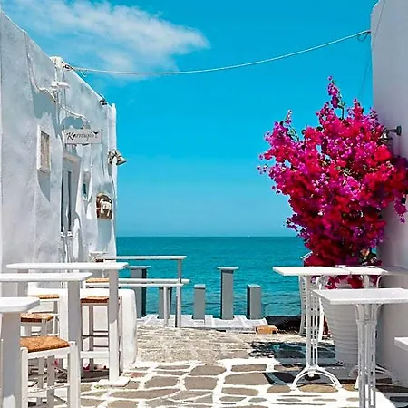 Vila Luxury Naxos Superior Triple 150m From Agios Georgios